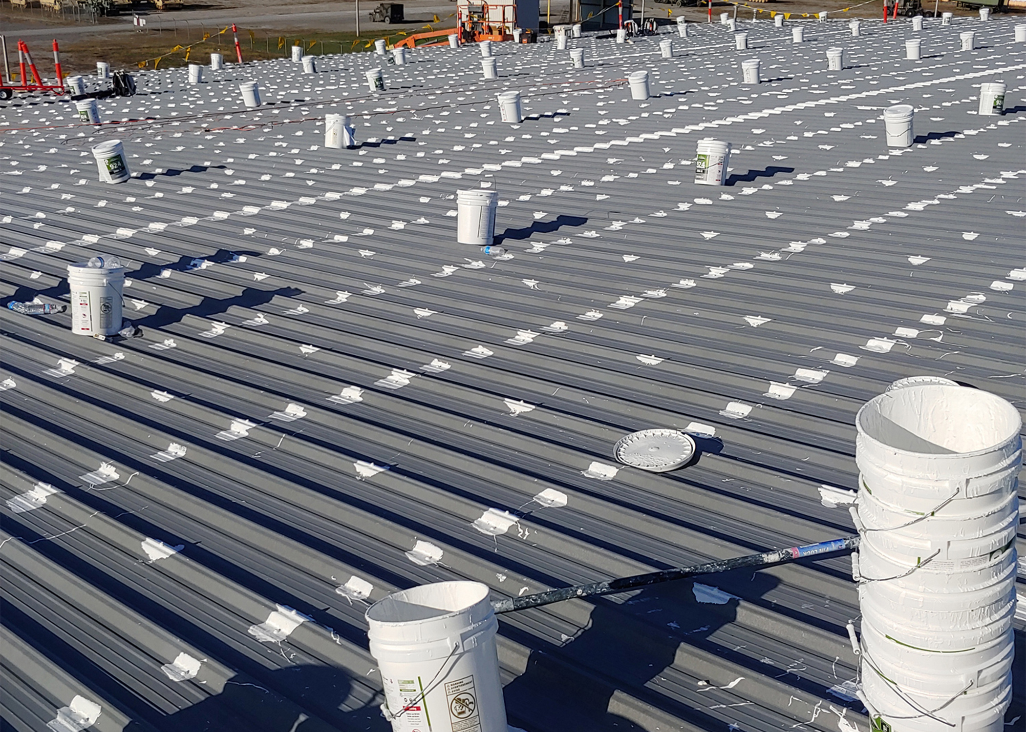 Acrylic and Silicone Roof Coatings